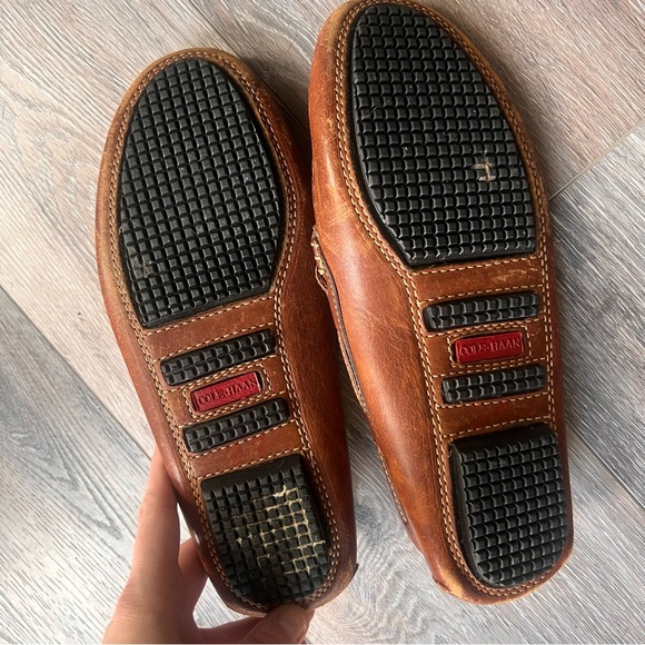 Cole Haan Brown Leather Loafers - Picture 3 of 3